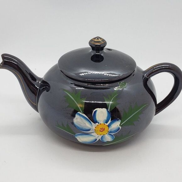 Shafford Japan Vintage Flower "Tea for One" Stacking Teapot Cream & Sugar Set - Picture 8 of 15